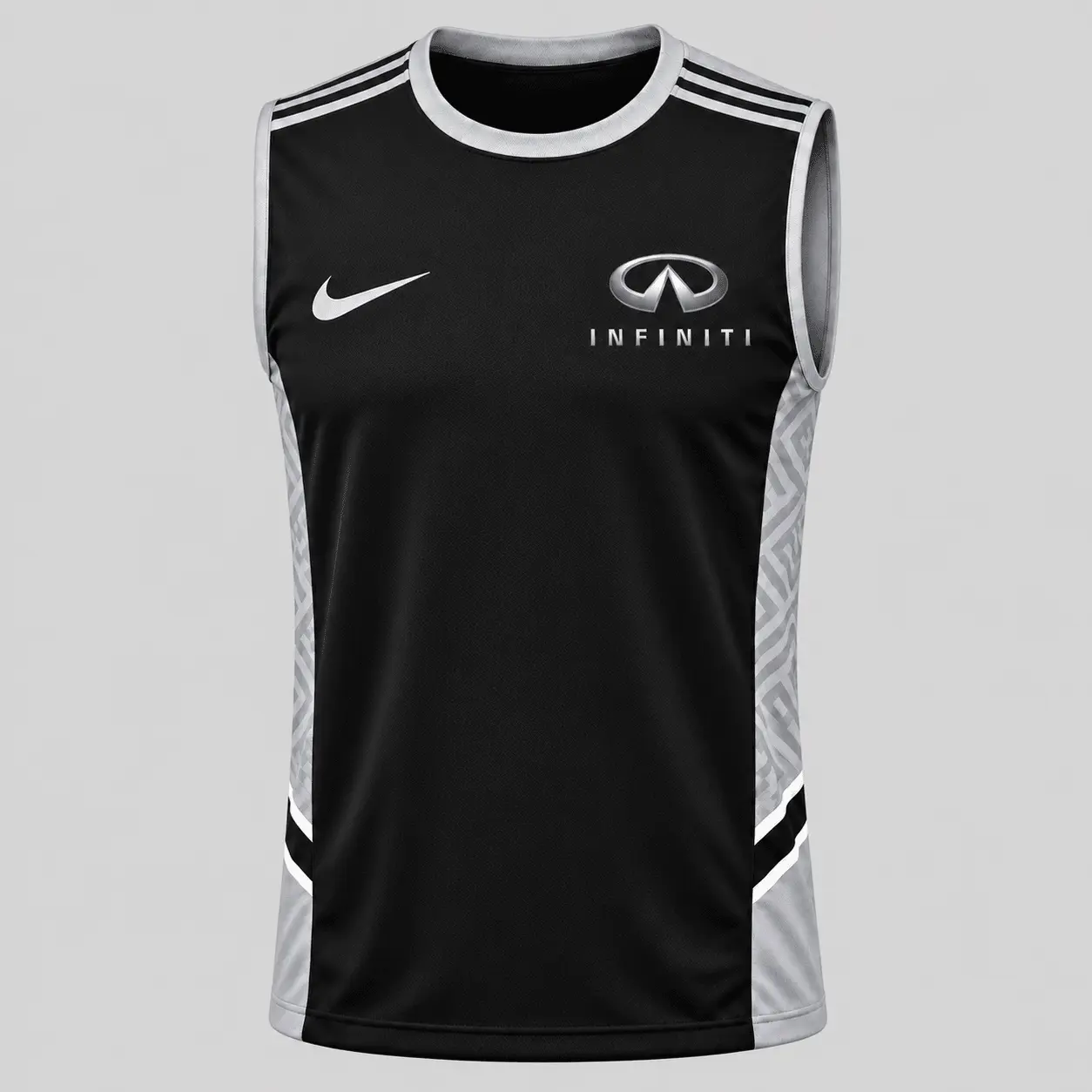 Infiniti | Paneled Tank Top & Shorts Set - Tank Top