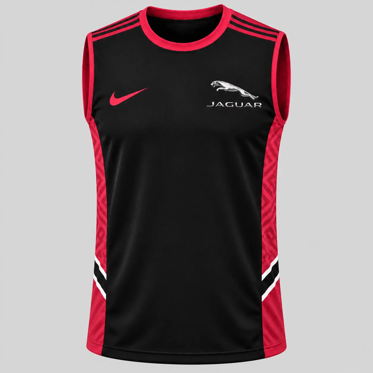 Jaguar | Paneled Tank Top & Shorts Set - Tank Top