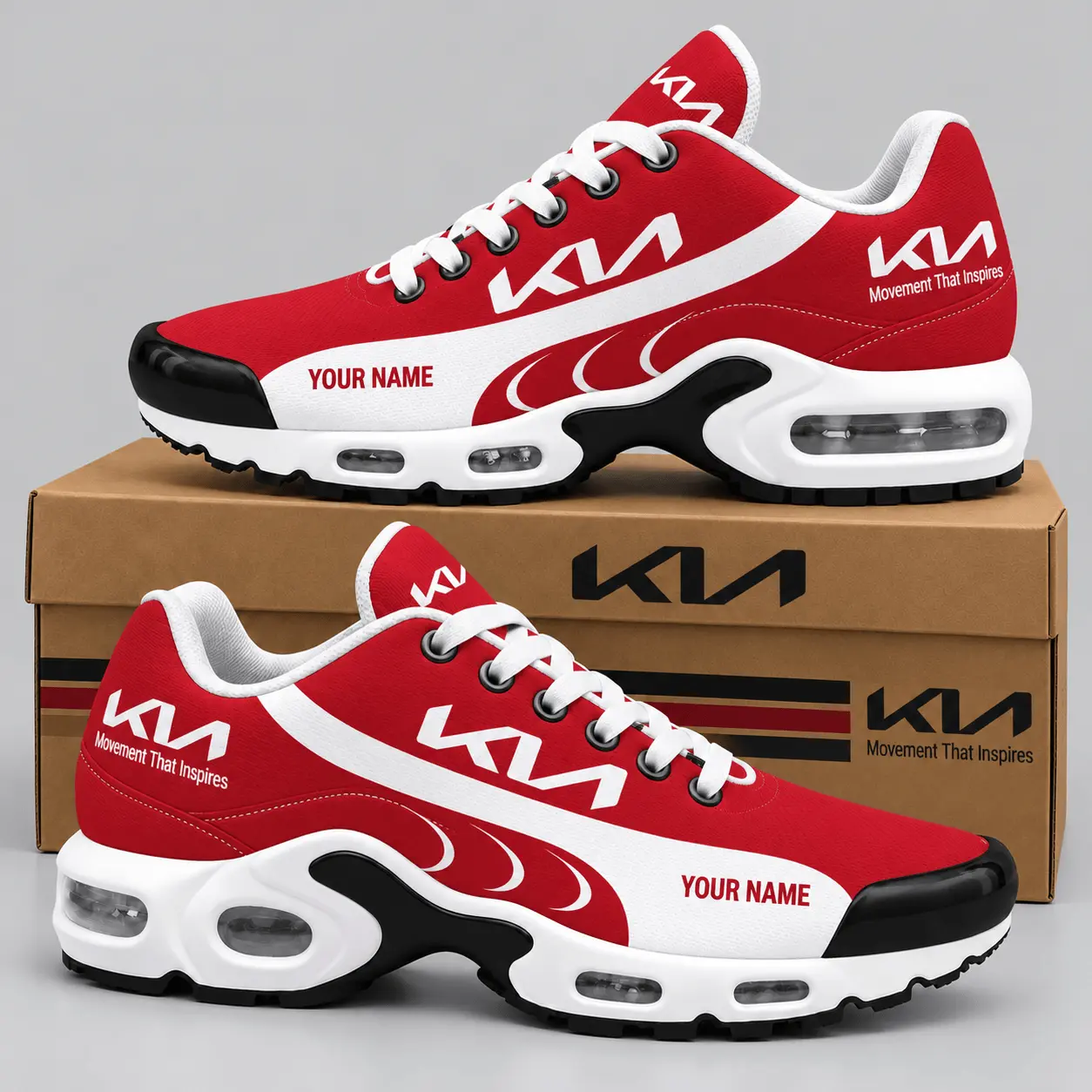 Kia | Sweeping Stripe Paneled Air Max Shoes