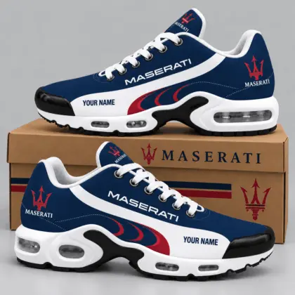 Maserati | Sweeping Stripe Paneled Air Max Shoes