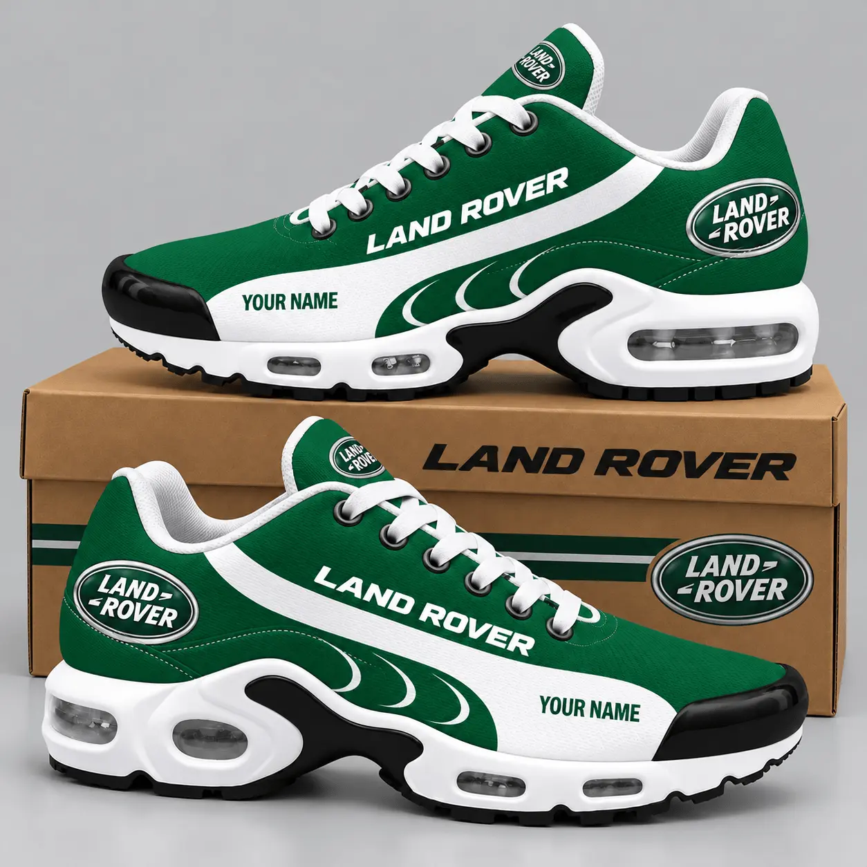 Land Rover | Sweeping Stripe Paneled Air Max Shoes