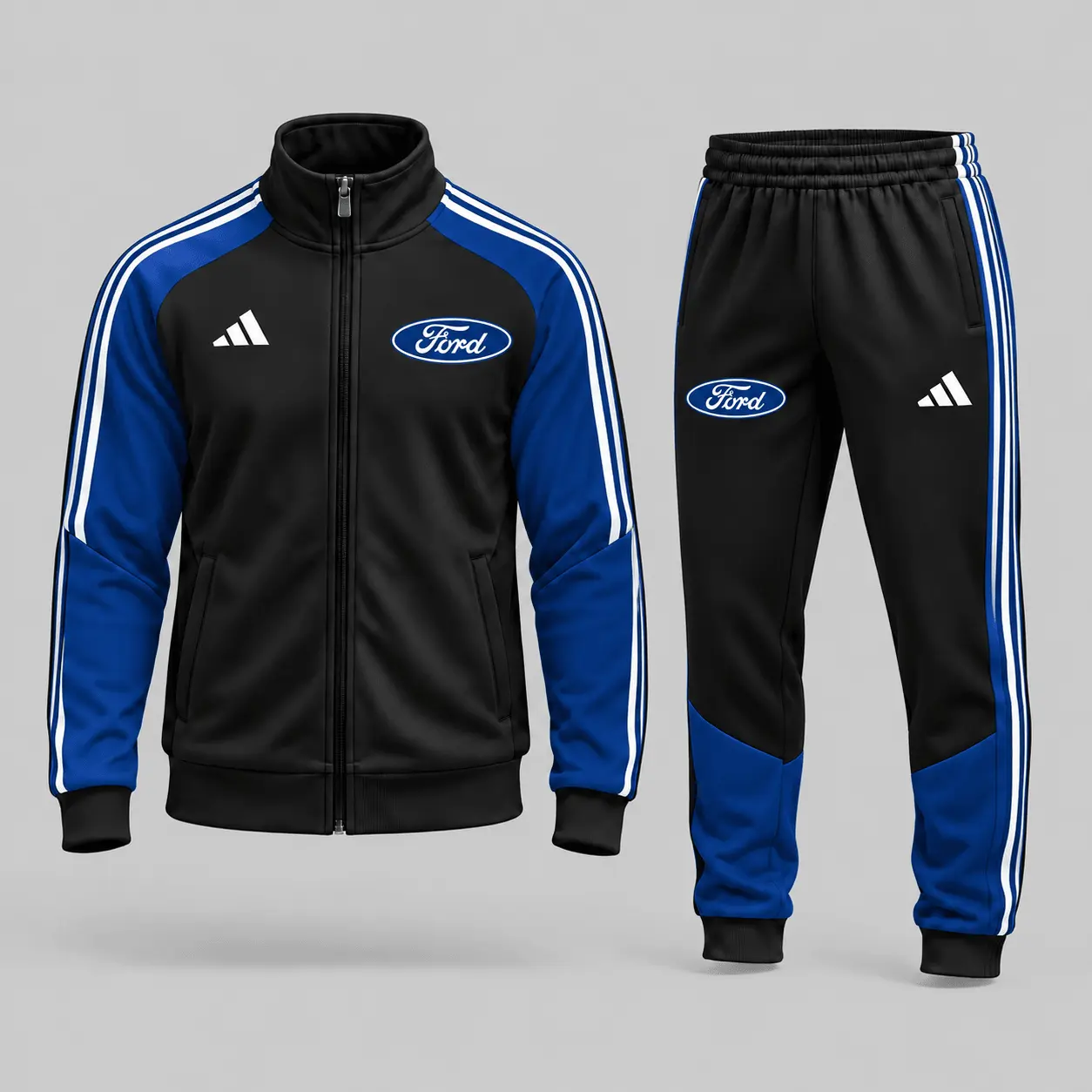 Ford | Racing Stripe Jacket & Jogger Set