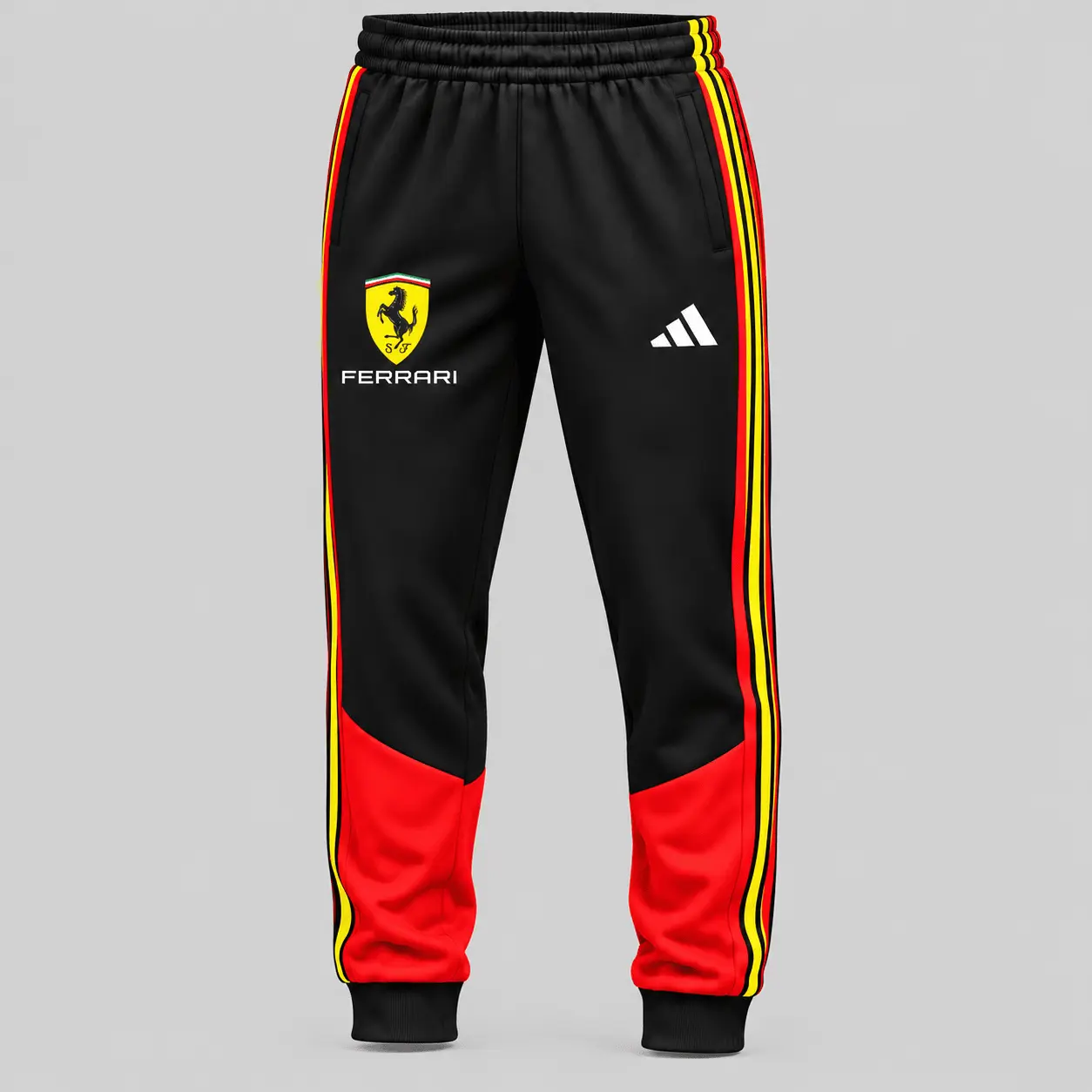 Ferrari | Racing Stripe Jacket & Jogger Set - Jogger