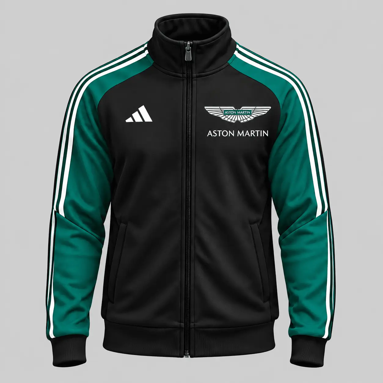 Aston Martin | Racing Stripe Jacket & Jogger Set - Jacket