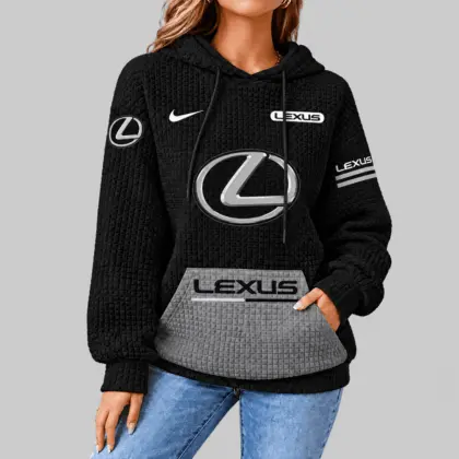 Lexus | Motorsport Emblem Unisex Waffle Hoodie