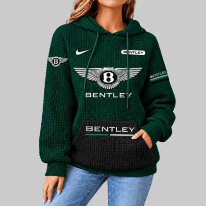 Bentley | Motorsport Emblem Unisex Waffle Hoodie