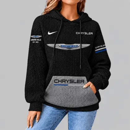 Chrysler | Motorsport Emblem Unisex Waffle Hoodie