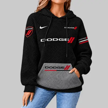 Dodge | Motorsport Emblem Unisex Waffle Hoodie