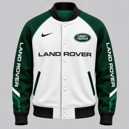 Land Rover | Raglan Piped Racing Baseball Jacket