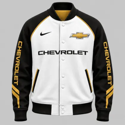 Chevrolet | Raglan Piped Racing Baseball Jacket