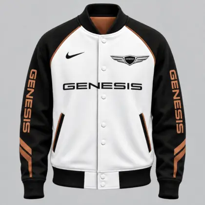 Genesis | Raglan Piped Racing Baseball Jacket