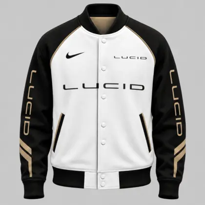 Lucid | Raglan Piped Racing Baseball Jacket