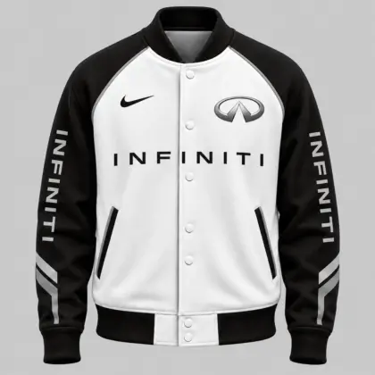 Infiniti | Raglan Piped Racing Baseball Jacket