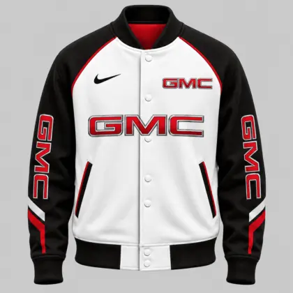 GMC | Raglan Piped Racing Baseball Jacket