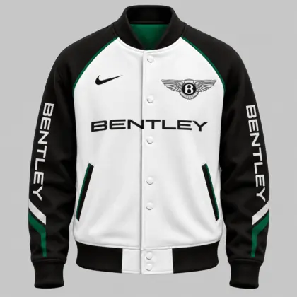 Bentley | Raglan Piped Racing Baseball Jacket