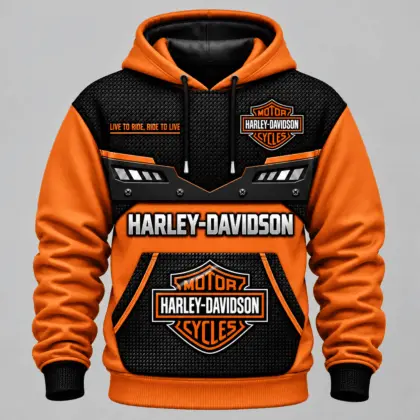Harley-Davidson | Armored Grille Graphic Hoodie