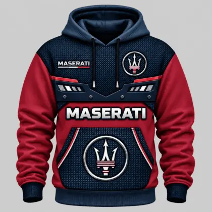 Maserati | Armored Grille Graphic Hoodie