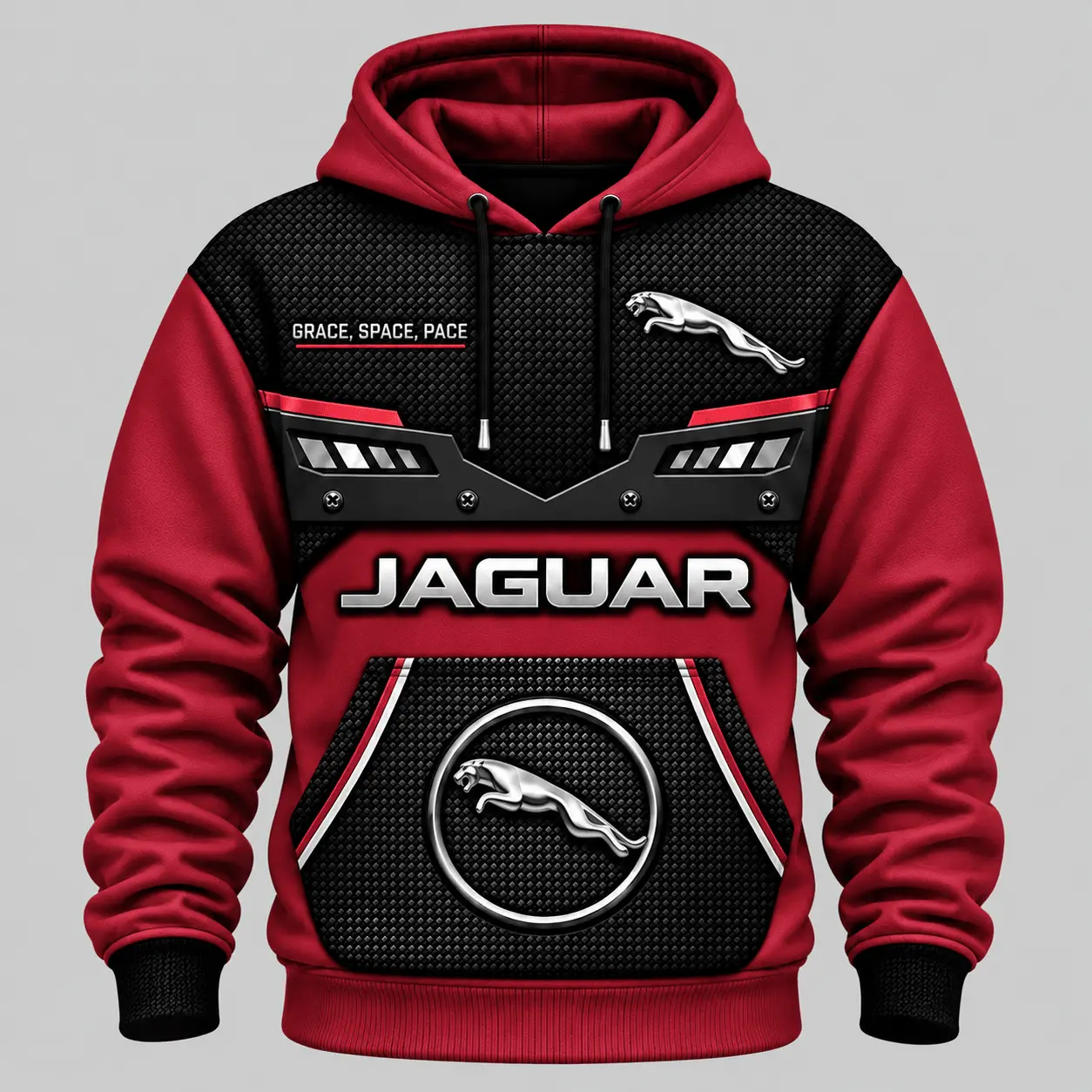 Jaguar | Armored Grille Graphic Hoodie