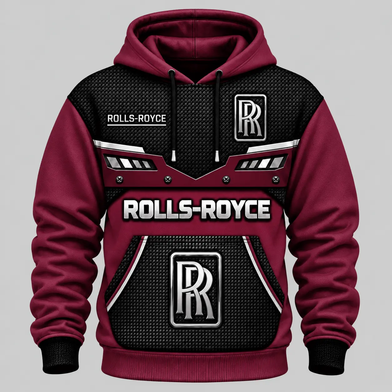 Rolls-Royce | Armored Grille Graphic Hoodie