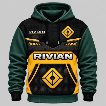 Rivian | Armored Grille Graphic Hoodie