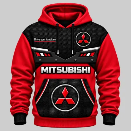 Mitsubishi | Armored Grille Graphic Hoodie