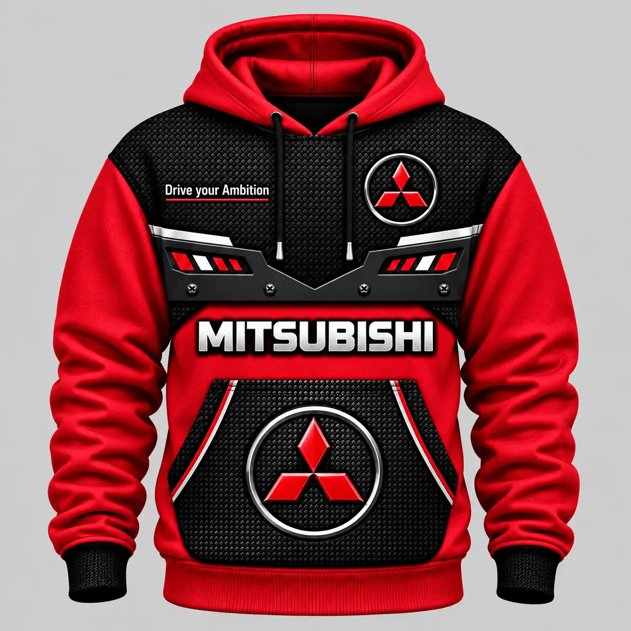 Mitsubishi | Armored Grille Graphic Hoodie