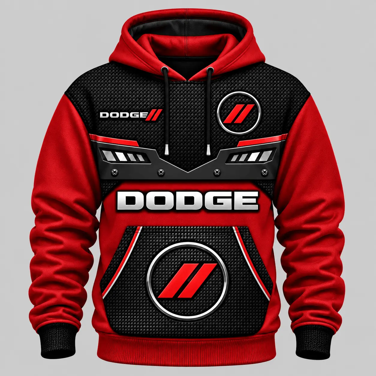 Dodge | Armored Grille Graphic Hoodie