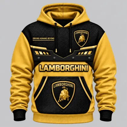 Lamborghini | Armored Grille Graphic Hoodie