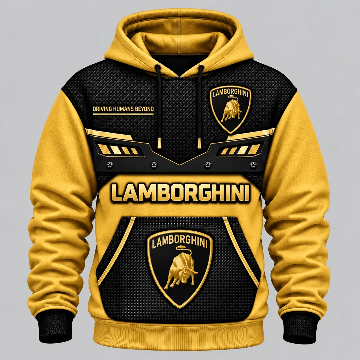 Lamborghini | Armored Grille Graphic Hoodie