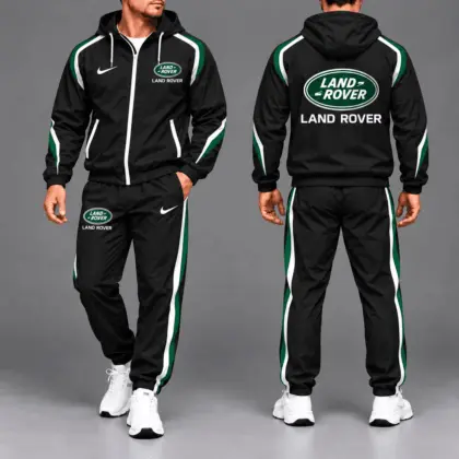 Land Rover | Luxury Racing Stripe Hoodie & Jogger Set