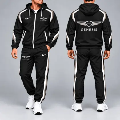 Genesis | Luxury Racing Stripe Hoodie & Jogger Set