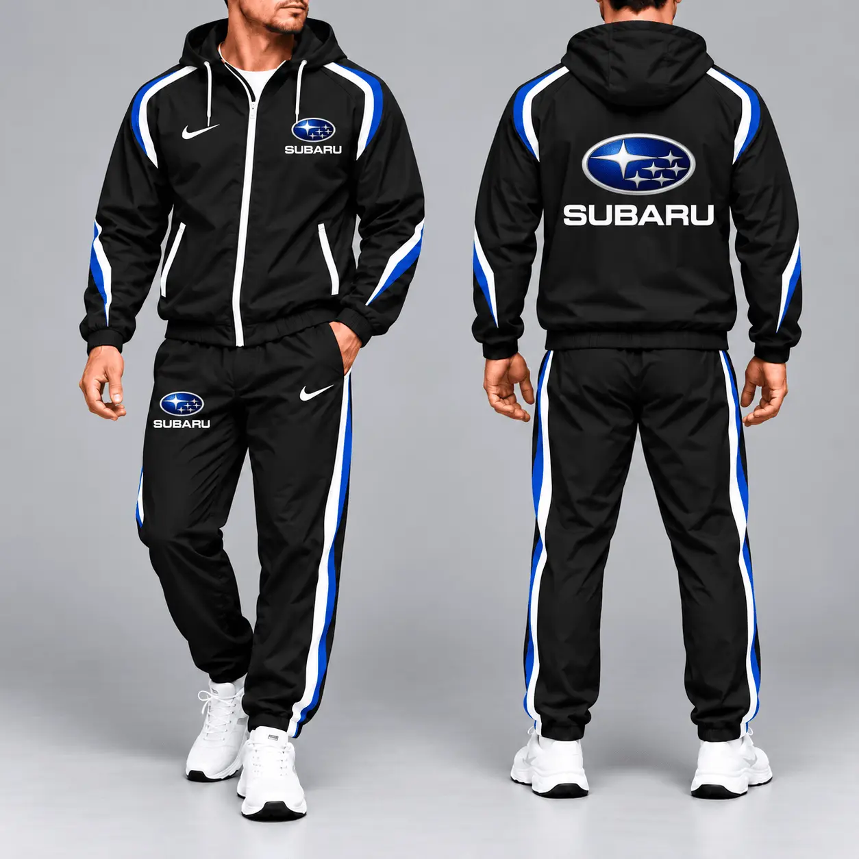 Subaru | Luxury Racing Stripe Hoodie & Jogger Set