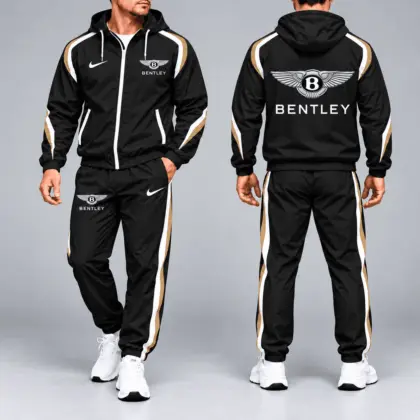 Bentley | Luxury Racing Stripe Hoodie & Jogger Set