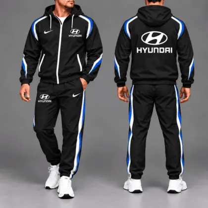 Hyundai | Luxury Racing Stripe Hoodie & Jogger Set