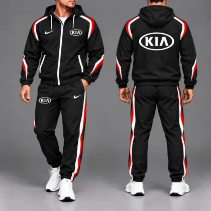 Kia | Luxury Racing Stripe Hoodie & Jogger Set
