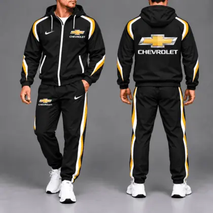 Chevrolet | Luxury Racing Stripe Hoodie & Jogger Set