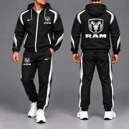Ram | Luxury Racing Stripe Hoodie & Jogger Set
