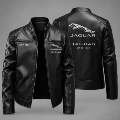 Jaguar | Vintage Auto Heritage Leather Jacket