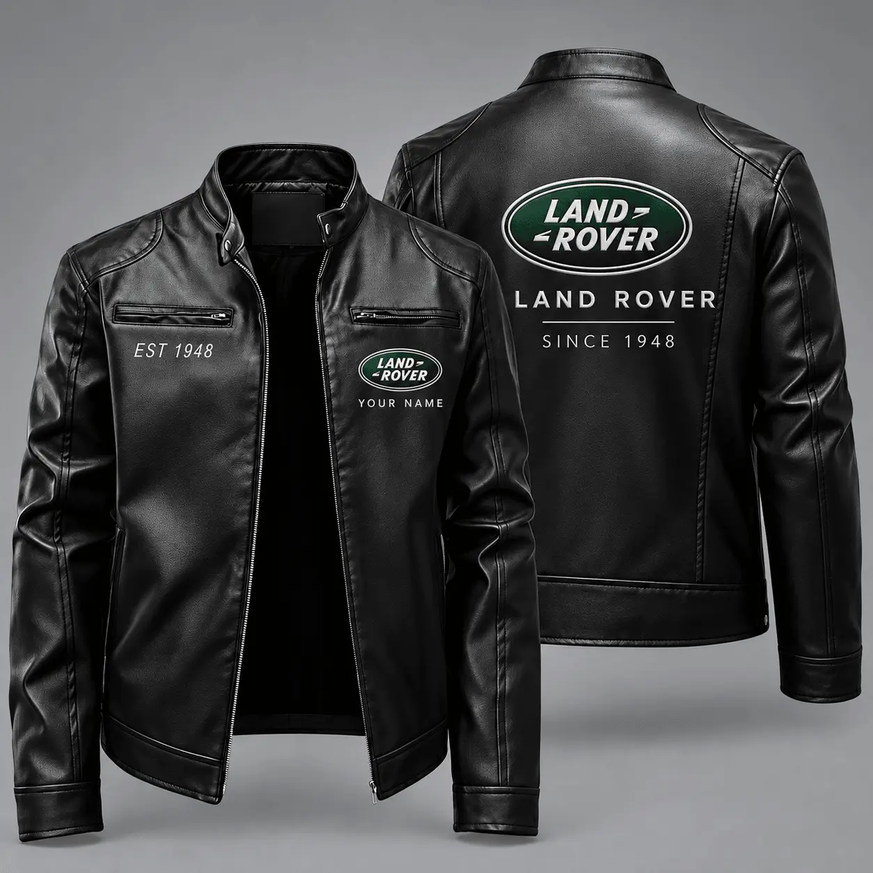 Land Rover | Vintage Auto Heritage Leather Jacket