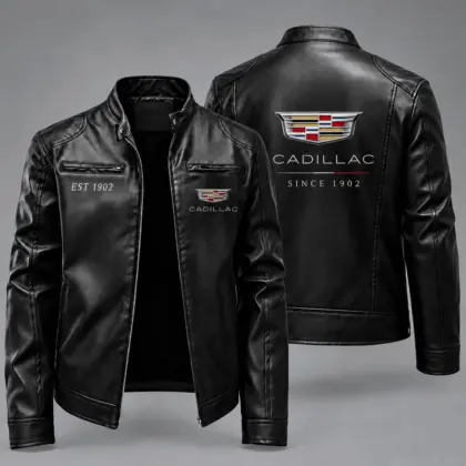 Cadillac | Vintage Auto Heritage Leather Jacket