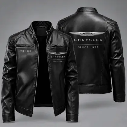Chrysler | Vintage Auto Heritage Leather Jacket