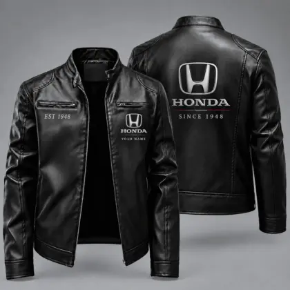 Honda | Vintage Auto Heritage Leather Jacket