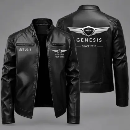 Genesis | Vintage Auto Heritage Leather Jacket