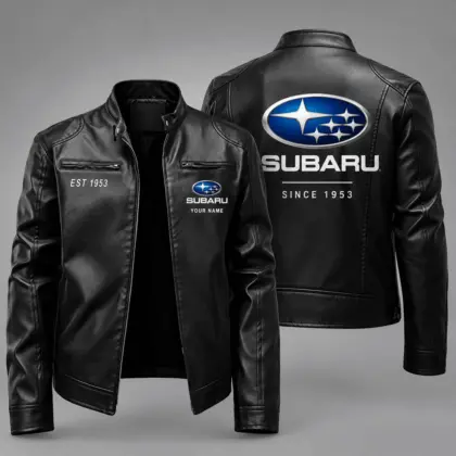 Subaru | Vintage Auto Heritage Leather Jacket