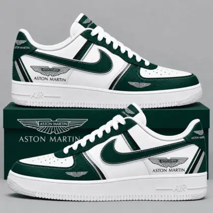 Aston Martin | Automotive Heritage Logo Air Force 1 Sneakers