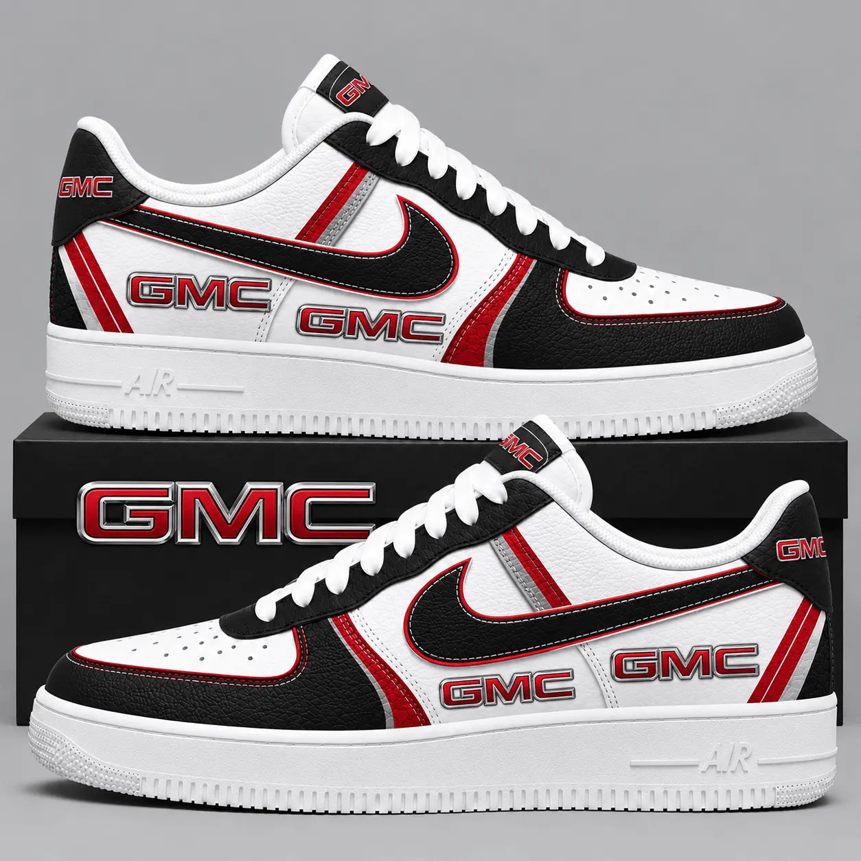 GMC | Automotive Heritage Logo Air Force 1 Sneakers