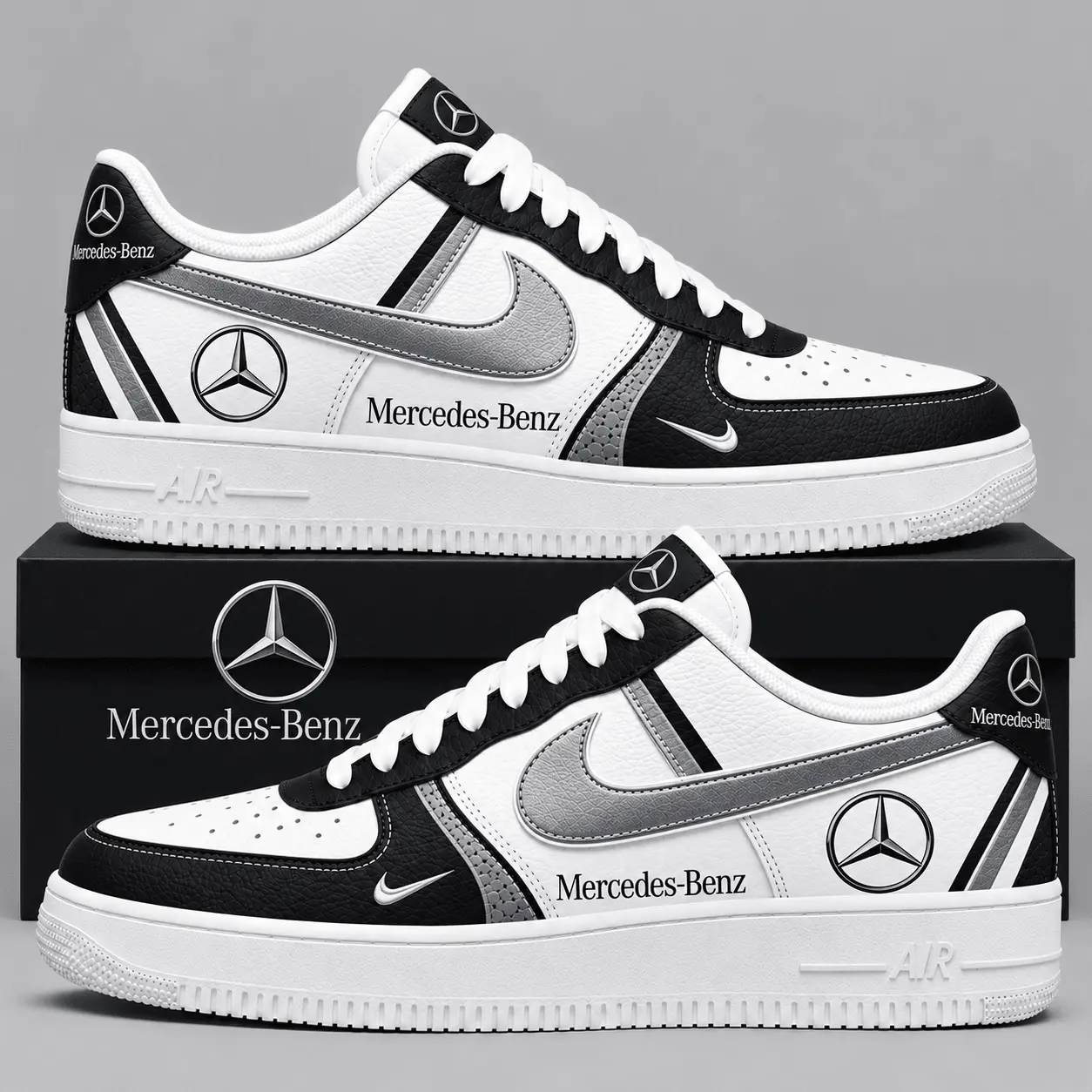 Mercedes-Benz | Automotive Heritage Logo Air Force 1 Sneakers