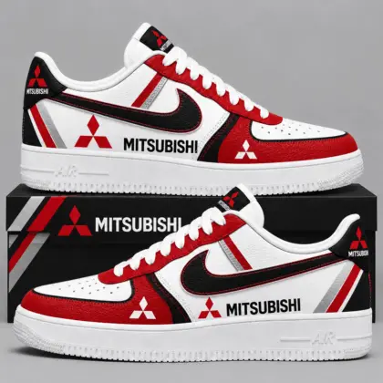 Mitsubishi | Automotive Heritage Logo Air Force 1 Sneakers