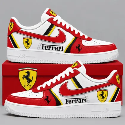Ferrari | Automotive Heritage Logo Air Force 1 Sneakers