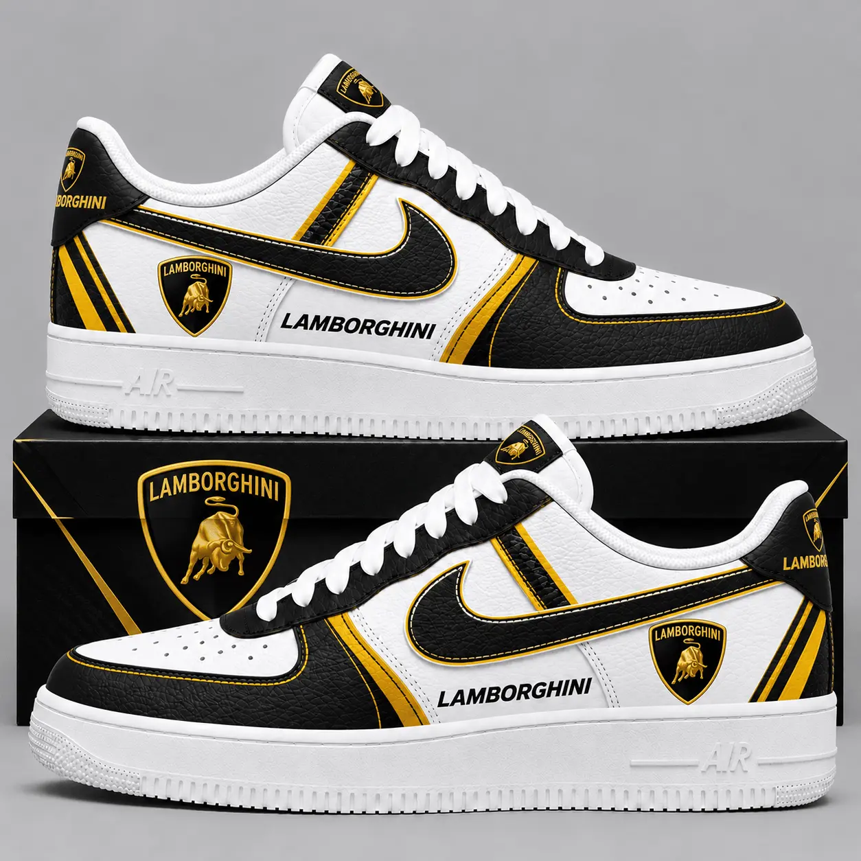 Lamborghini | Automotive Heritage Logo Air Force 1 Sneakers